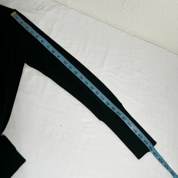 Sibel Saral Egyptian Cotton Knit Sweater Pullover Crew Neck Deep Green XS - Picture 5 of 9